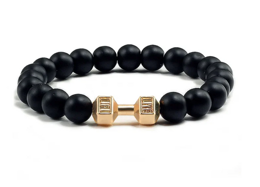 Natural Volcanic Stone Bracelet Fitness Jewelry – A Must-Have Gym Accessory