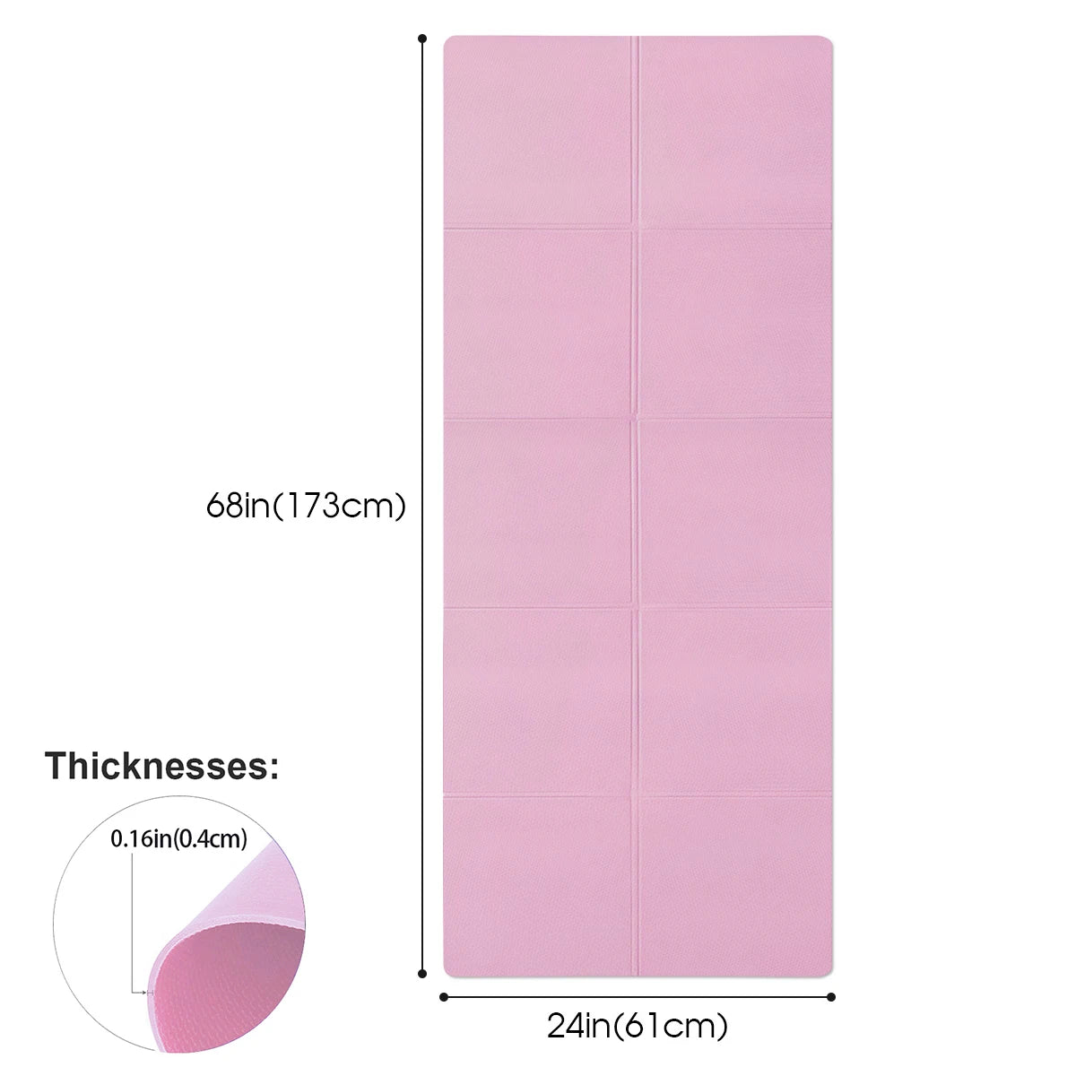 Thick Yoga Mats Anti-slip- Sport Fitness Mat  For Yoga